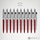 Parker Pack of 10 Jotter Ballpoint Pen in Red Barrel - Pack of 10 Ballpoint Pen