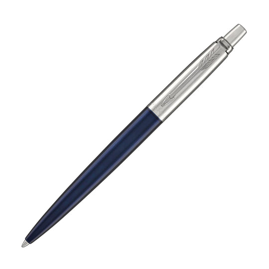 Parker Jotter Ballpoint Pen in Royal Blue Chrome Trim