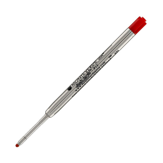 Parker Style Ballpoint Pen Refill in Red by Monteverde - Medium Point
