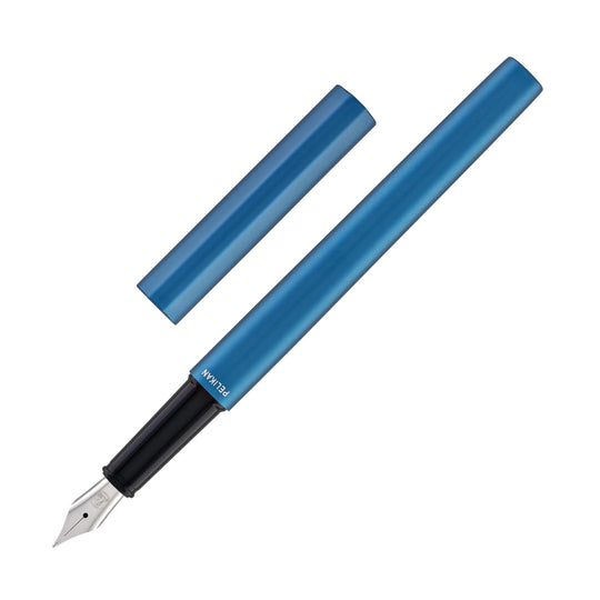 Pelikan Ineo Fountain Pen in Ocean Blue - Medium