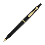 Pelikan P200 Mechanical Pencil in Black with Gold Trim - 0.7mm