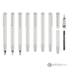 Pelikan Pura Series P40 Fountain Pen in Silver Fountain Pen