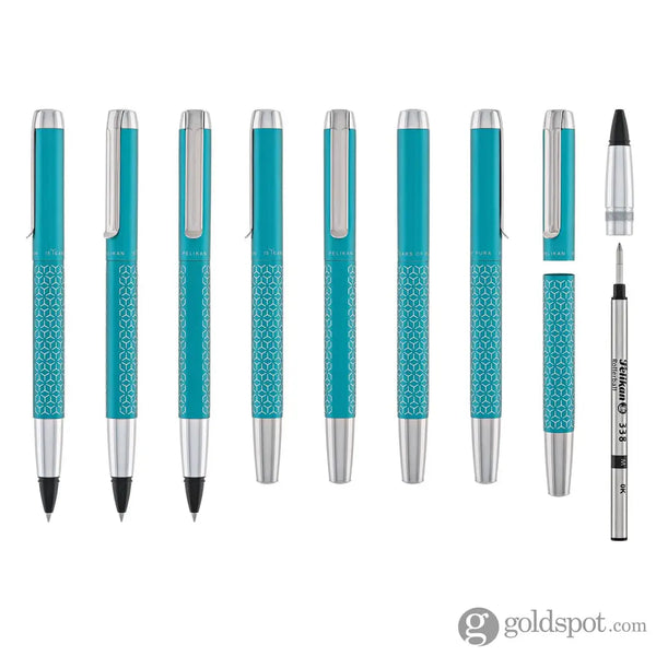 Pelikan Pura Series R40 Limited Edition Rollerball Pen in Turquoise