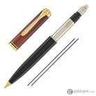 Pelikan Souveran D600 Mechanical Pencil in Black & Red with Gold Trim - 0.7mm Mechanical Pencils