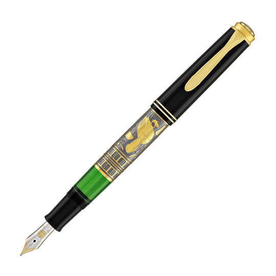Pelikan Toledo M700 Fountain Pen in Black & Gold Special Edition - Fine Point