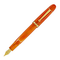 Penlux Masterpiece Grande Fountain Pen in Orange Swirl