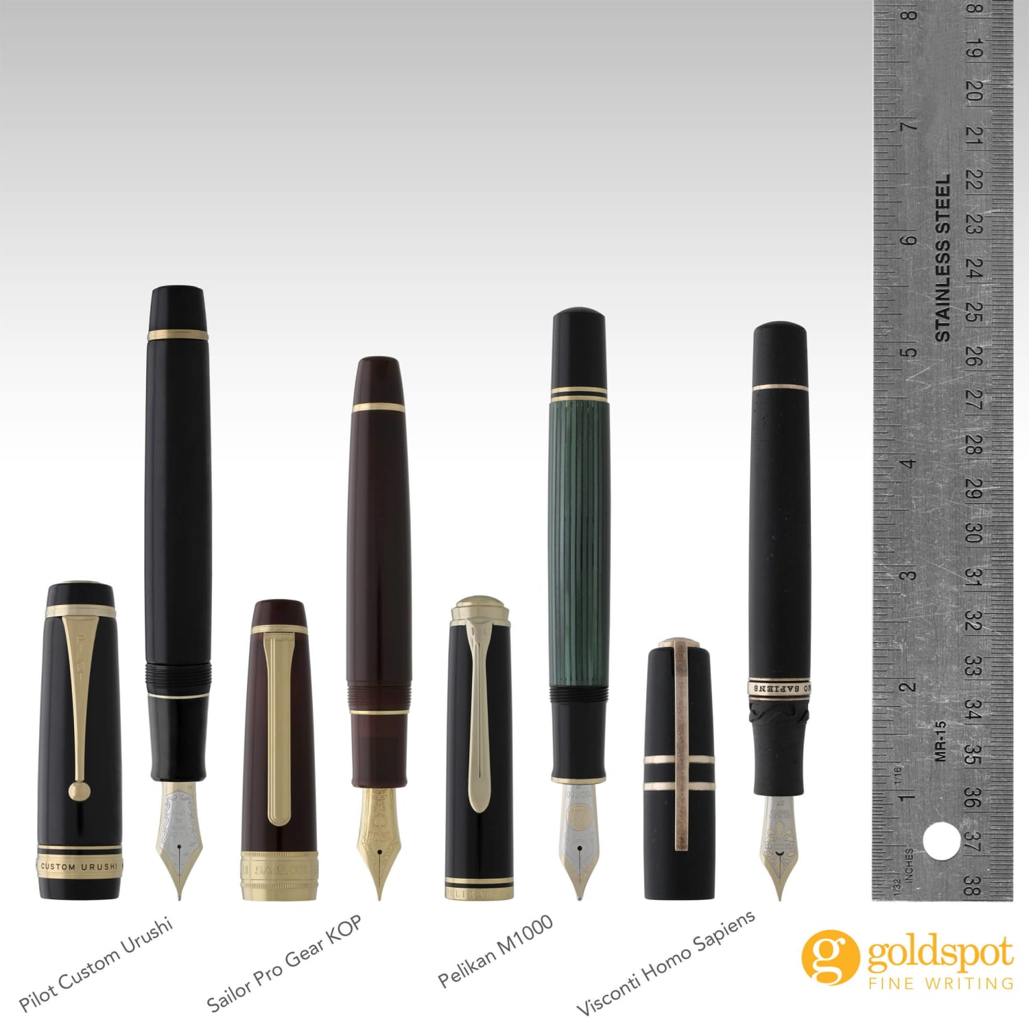 Clash of the Titans - Comparing the Biggest and Baddest Fountain Pens