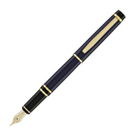 Pilot Grance Fountain Pen in Deep Navy Blue - 14k Gold Nib