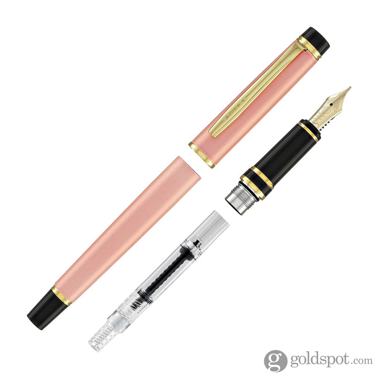 Pilot Grance Fountain Pen in Pearl Pink - 14k Gold Fountain Pen