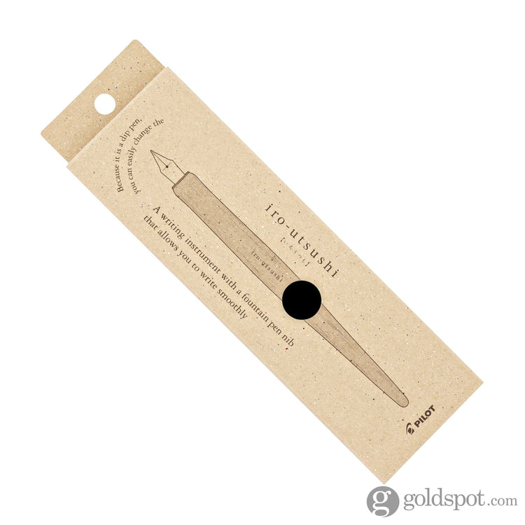 Pilot Iro-Utsushi Dip Pen in Black Wooden Dip Pen