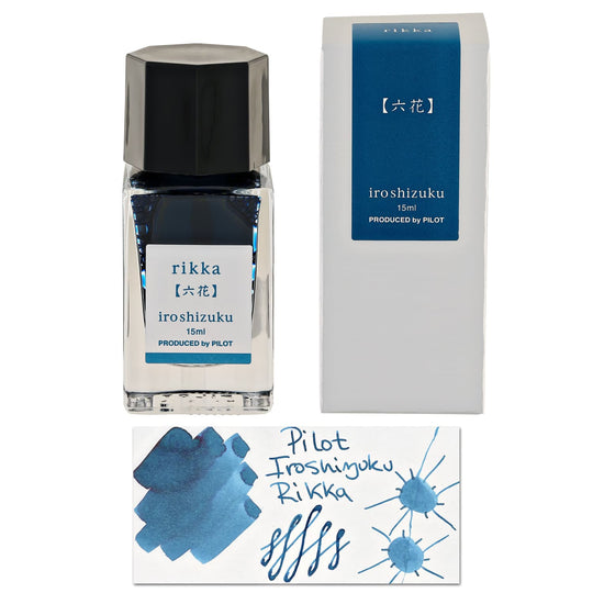Pilot Iroshizuku Mini Bottled Ink in Rikka (Snow Crystal) - 15 mL