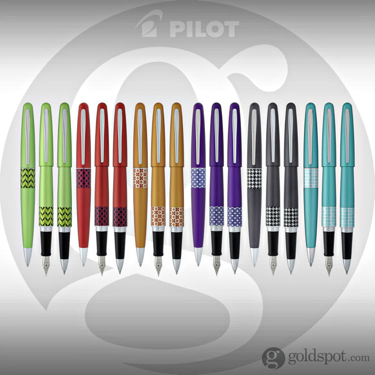 Pilot Metropolitan Retro Pop Fountain Pen in Orange Fountain Pen