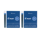 Pilot Namiki IC100 Ink Cartridge in Blue - Pack of 12 Fountain Pen Cartridges