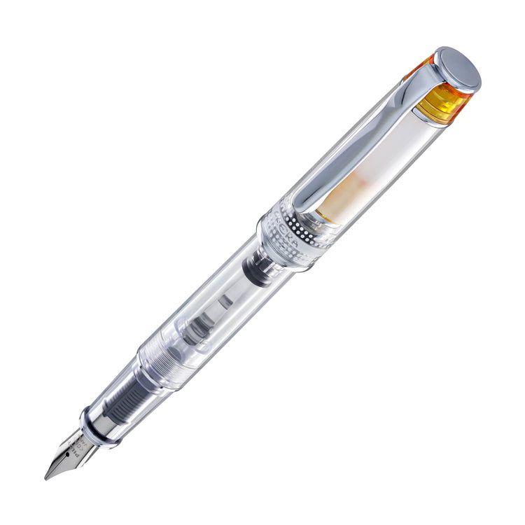 Pilot Prera Clear Fountain Pen in Orange Fountain Pen