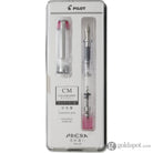 Pilot Prera Clear Fountain Pen in Pink 1.1mm Stub Fountain Pen