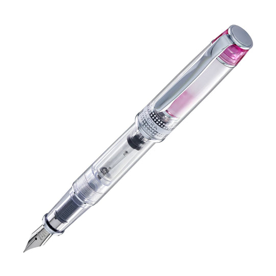 Pilot Prera Clear Fountain Pen in Pink