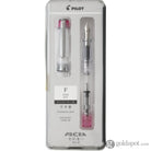 Pilot Prera Clear Fountain Pen in Pink Fine Fountain Pen