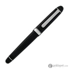 Platinum 3776 Century Fountain Pen in Black Diamond with Rhodium Trim - 14K Gold Fountain Pen