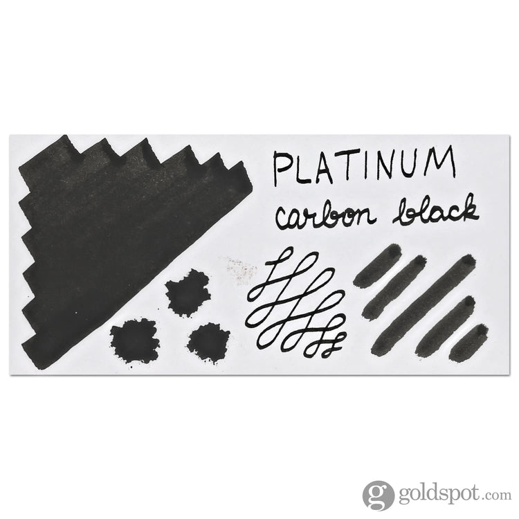 Platinum Bottled Ink in Carbon Black - 60 mL Bottled Ink