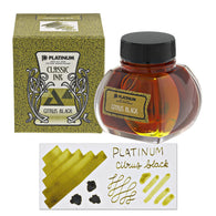 Platinum Classic Bottled Ink in Citrus Black - 60 mL