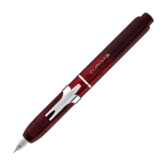 Platinum Curidas Retractable Gran Red Fountain Pen