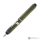 Platinum Curidas Retractable Stone Sphene (Green) Fountain Pen Fountain Pen