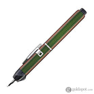 Platinum Curidas Retractable Stone Sphene (Green) Fountain Pen Fountain Pen
