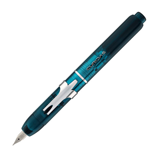 Platinum Curidas Retractable Urban Green Fountain Pen