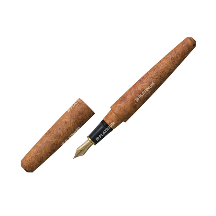 Platinum Izumo Precious Wood Fountain Pen in Karin-Kobu Fountain Pen