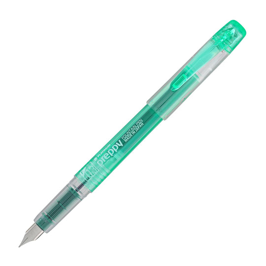 Platinum Preppy Fountain Pen in Green - Fine Point