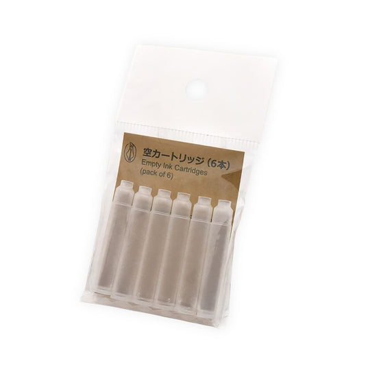 Point Empty Fountain Pen Cartridge Pack of 6