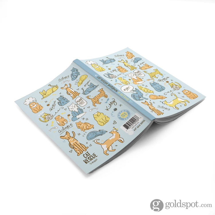 Retro 51 Cat Rescue 6 Notebook - Dotted Notebooks Journals