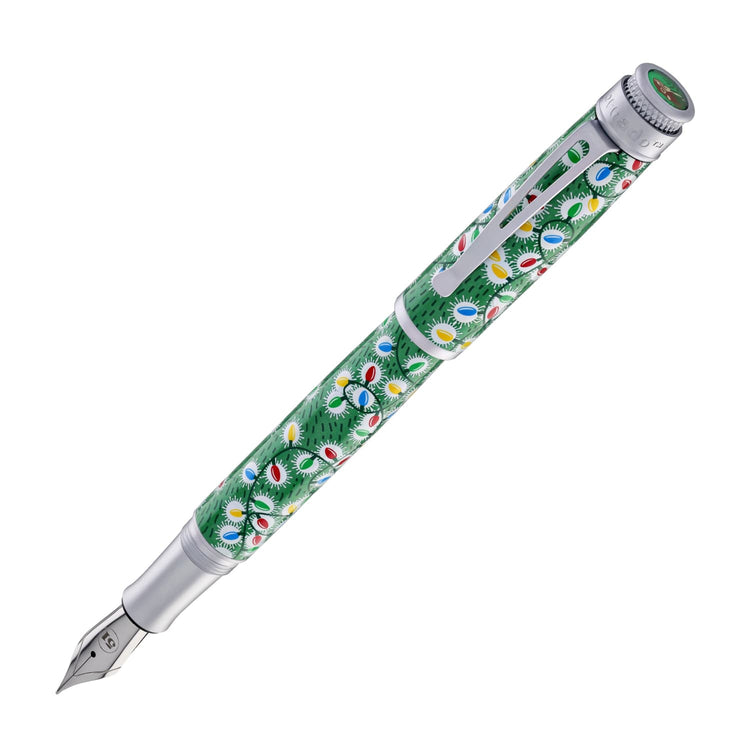 Retro 51 Goldspot Exclusive Tornado Fountain Pen in Sparky Christmas Lights Fountain Pen