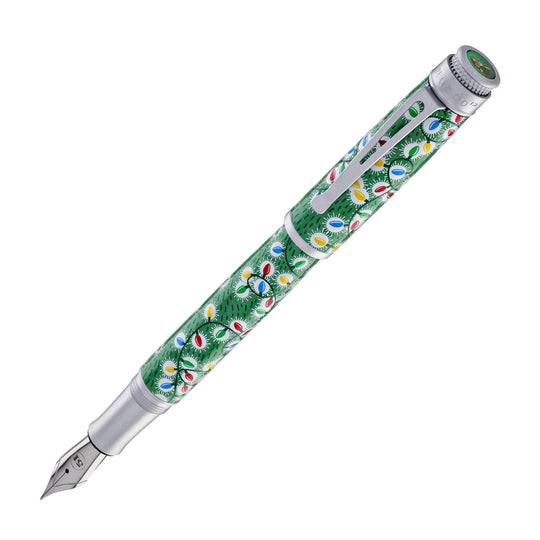 Retro 51 Goldspot Exclusive Tornado Fountain Pen in Sparky Christmas Lights