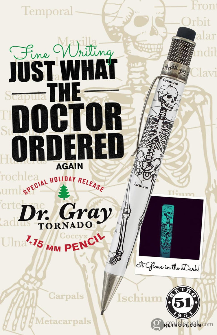Retro 51 Tornado Mechanical Pencil in Dr. Gray - 1.15 mm Mechanical Pencils
