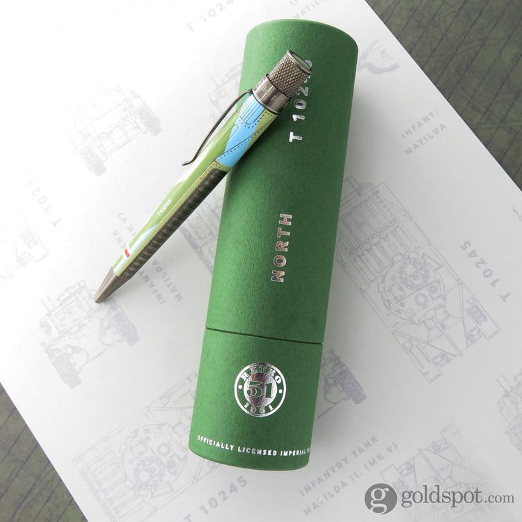 Retro 51 Tornado Rollerball Imperial War Museums - Matilda Tank Rollerball Pen
