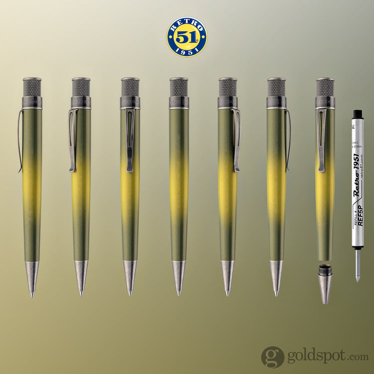 Retro 51 Tornado Rollerball - Ombre Avocado Rollerball Pen