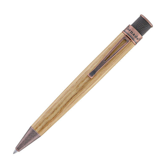Retro 51 Tornado Woodworks Rollerball Pen in Bourbon Barrel