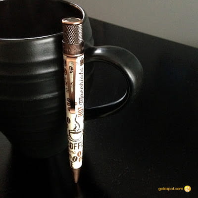 Retro 51 x Goldspot Pens Introduce the Coffee Tornado