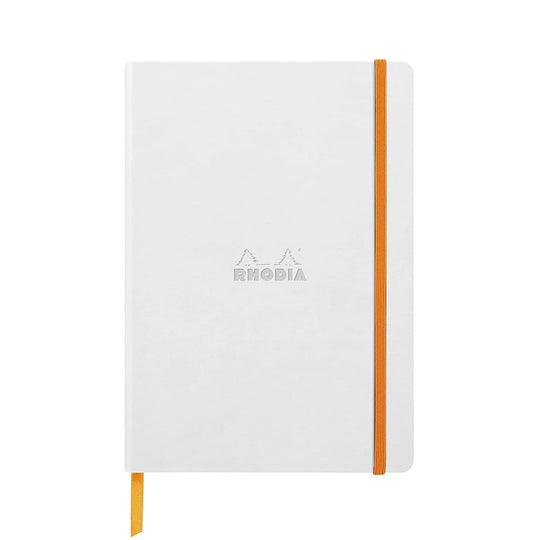 Rhodia 5.5 in x 8.25 Rhodiarama Softcover Notebook in White