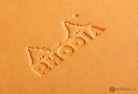 Rhodia 5.5 x 8.25 Webnotebook in Orange Notebooks Journals