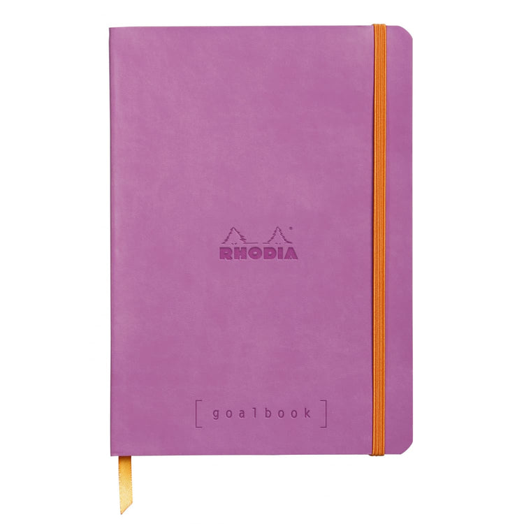 Rhodia Goalbook Dot Grid Notebook in Lilac - 5.75 x 8.25 Notebook