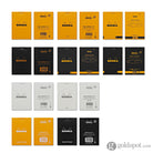 Rhodia Staplebound Notepad in Black - 3.375 x 4.75 Notebooks Journals