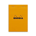 Rhodia No. 13 Staplebound 4 x 6 Notepad in Orange Notebooks Journals
