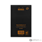 Rhodia No. 14 Staplebound 4.375 x 6.375 Notepad in Black Notebooks Journals