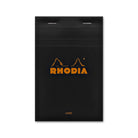 Rhodia No. 14 Staplebound 4.375 x 6.375 Notepad in Black Notebooks Journals