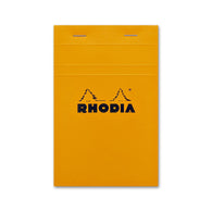 Rhodia No. 14 Staplebound 4.375 x 6.375 Notepad in Orange