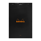 Rhodia No.19 Staplebound 8.25 x 12.5 Pad in Black Notepads