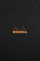 Rhodia No.19 Staplebound 8.25 x 12.5 Pad in Black Lined with Margin Notepads