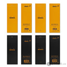 Rhodia No. 8 Staplebound 3 x 8.25 Notepad in Orange Notepad